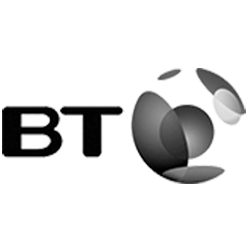 Logo of client BT