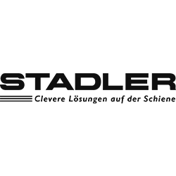 Stadler black and white logo