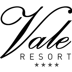Vale Resort black and white logo