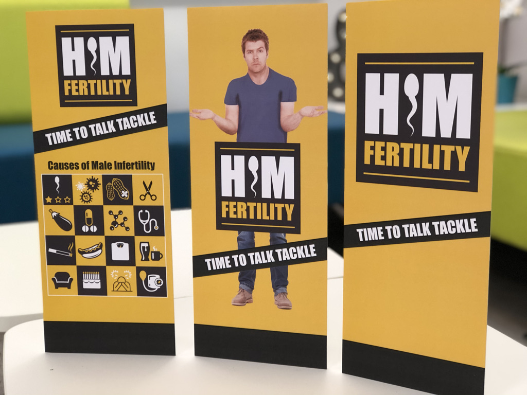 Example roller banners for the HIMfertility campaign