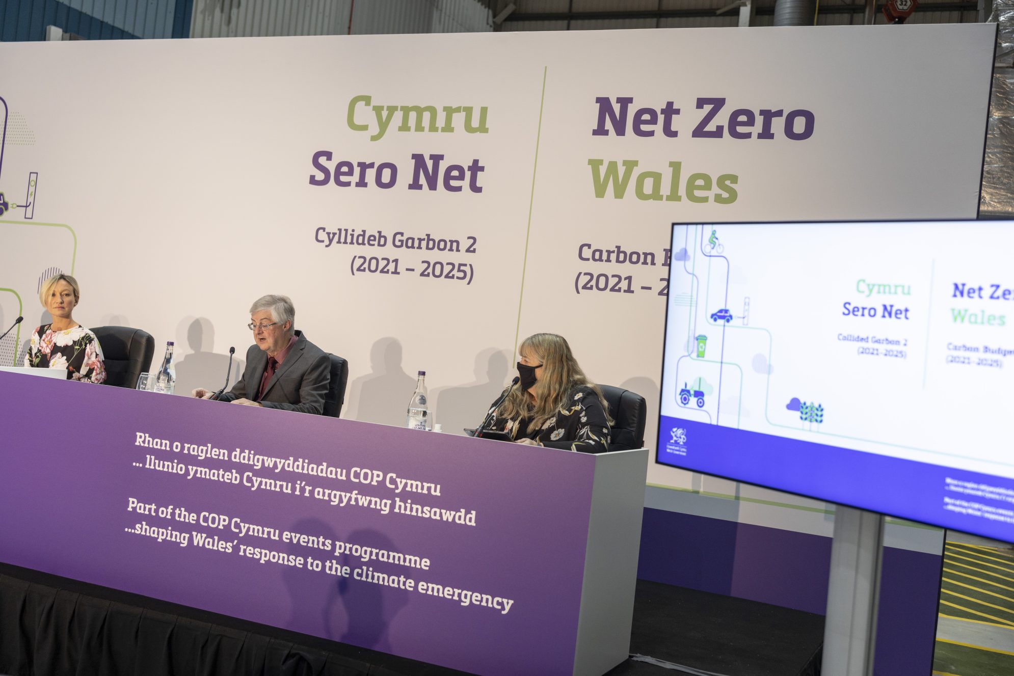 NET ZERO WALES, MARGAM, 28/10/2021